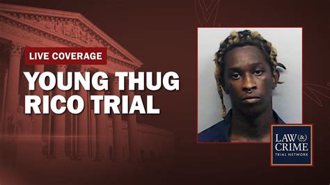 ysl young thug lawyer|young thug YSL live stream.